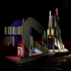 indiedev, indiegame, gamedev, adventure, pointandclick, abstract, expressionist, kandinsky, dark, scifi, space, experimental